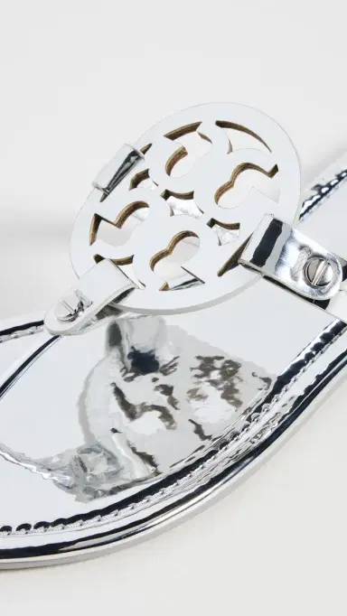 Tory Burch Miller Sandals Argento 7 | Thumbnail 6 Tory Burch Miller Sandals Argento 7 | Thumbnail 6