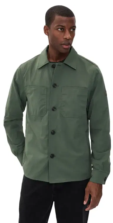 Save the Duck Basil Shirt Jacket Thyme Green | Thumbnail 1 Save the Duck Basil Shirt Jacket Thyme Green | Thumbnail 1