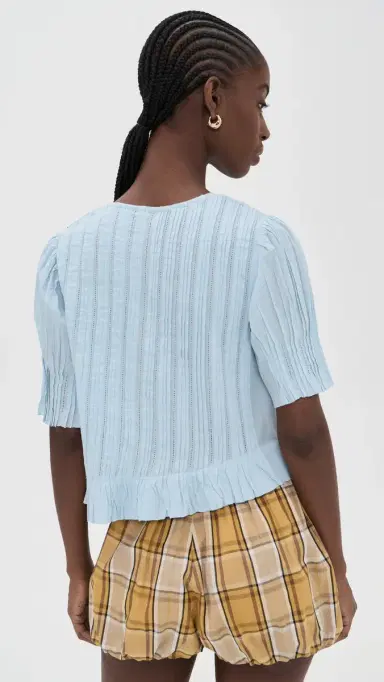 Sea Alberte Blouse Blue | Thumbnail 3 Sea Alberte Blouse Blue | Thumbnail 3