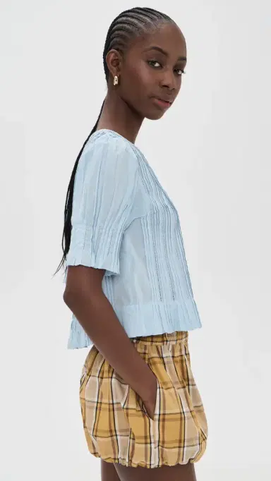 Sea Alberte Blouse Blue | Thumbnail 4 Sea Alberte Blouse Blue | Thumbnail 4