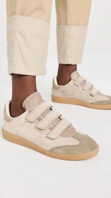 Isabel Marant Beth Sneakers Taupe 39 | Thumbnail 3 Isabel Marant Beth Sneakers Taupe 39 | Thumbnail 3