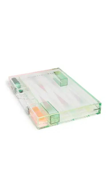 SunnyLife Lucite Backgammon Ombre One Size | Thumbnail 6 SunnyLife Lucite Backgammon Ombre One Size | Thumbnail 6