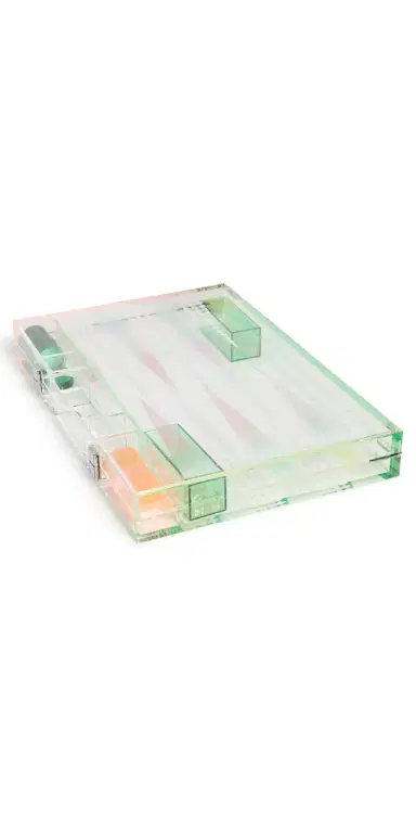 SunnyLife Lucite Backgammon Ombre One Size | Thumbnail 1 SunnyLife Lucite Backgammon Ombre One Size | Thumbnail 1