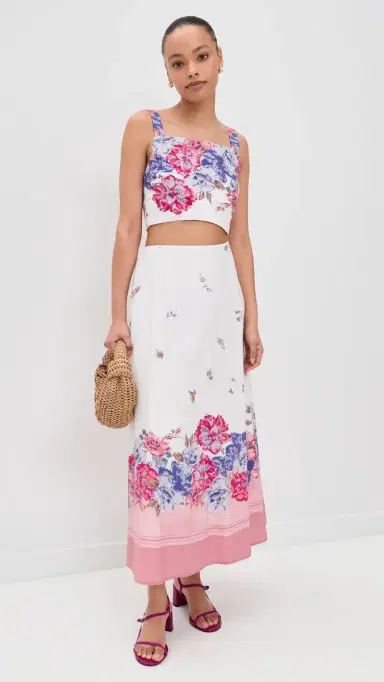 Cleobella hea Ankle kirt Camellia Print | Thumbnail 5 Cleobella hea Ankle kirt Camellia Print | Thumbnail 5