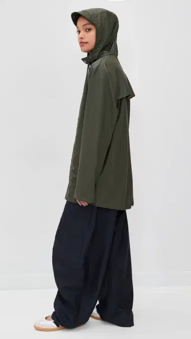 Rains Rain Jacket Green | Thumbnail 4 Rains Rain Jacket Green | Thumbnail 4