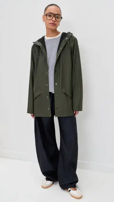 Rains Rain Jacket Green | Thumbnail 5 Rains Rain Jacket Green | Thumbnail 5