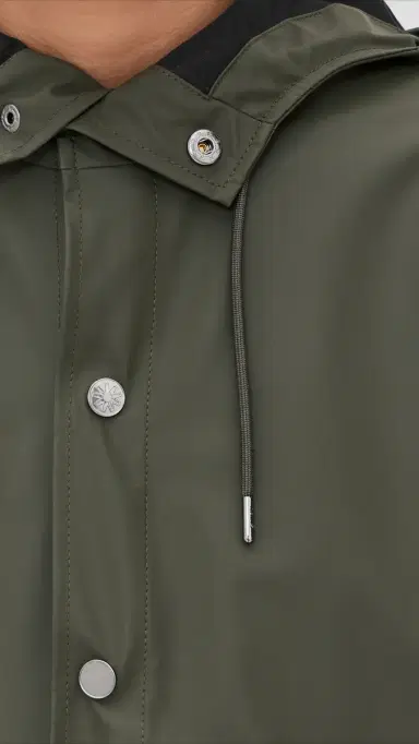 Rains Rain Jacket Green | Thumbnail 6 Rains Rain Jacket Green | Thumbnail 6