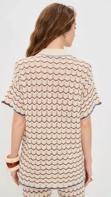 Cara Cara Hayes Shirt Zigzag Multi | Thumbnail 3 Cara Cara Hayes Shirt Zigzag Multi | Thumbnail 3