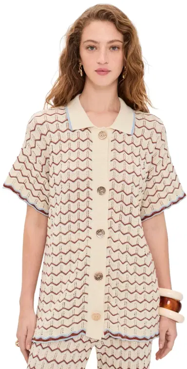 Cara Cara Hayes Shirt Zigzag Multi | Thumbnail 1 Cara Cara Hayes Shirt Zigzag Multi | Thumbnail 1