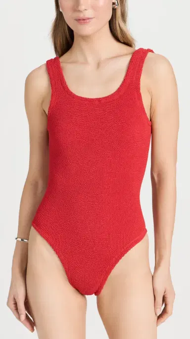 Hunza G Coverage Square One Piece Red One Size | Thumbnail 2 Hunza G Coverage Square One Piece Red One Size | Thumbnail 2