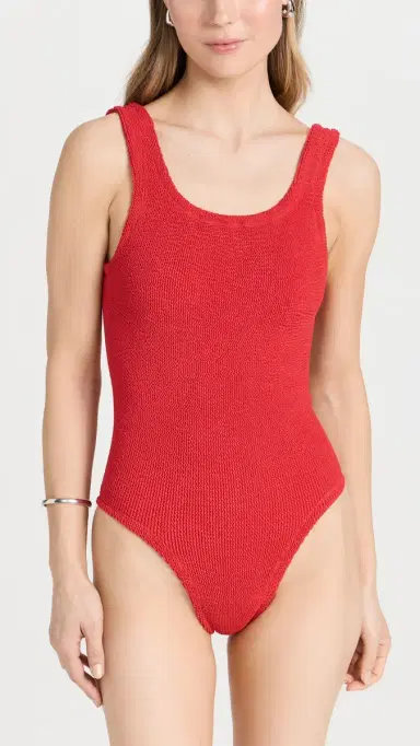 Hunza G Coverage Square One Piece Red One Size | Thumbnail 5 Hunza G Coverage Square One Piece Red One Size | Thumbnail 5