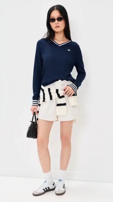 Adidas Golf Original Cashmere Sweater Night Indigo | Thumbnail 5 Adidas Golf Original Cashmere Sweater Night Indigo | Thumbnail 5