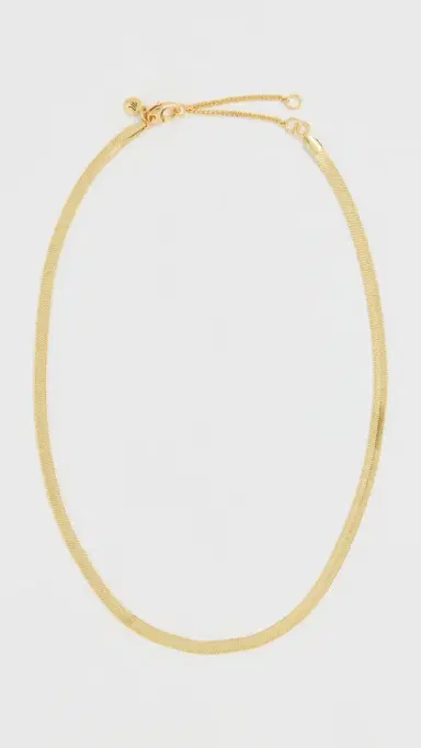 Madewell Herringbone Chain Necklace Vintage | Thumbnail 2 Madewell Herringbone Chain Necklace Vintage | Thumbnail 2