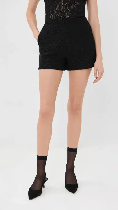 Veronica Beard Yadira Shorts Black | Thumbnail 2 Veronica Beard Yadira Shorts Black | Thumbnail 2