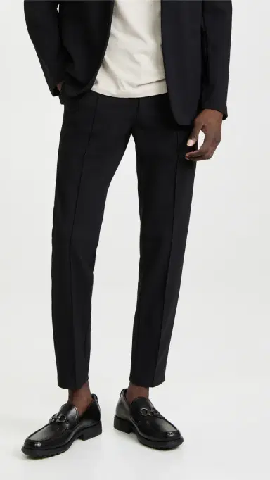 Theory Curtis Drawstring Precision Ponte Pants Black 29 | Thumbnail 2 Theory Curtis Drawstring Precision Ponte Pants Black 29 | Thumbnail 2