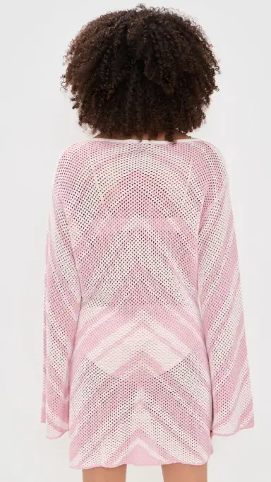 Seven Wonders Mazie Knit Mini Dress Pink Multi | Thumbnail 3 Seven Wonders Mazie Knit Mini Dress Pink Multi | Thumbnail 3