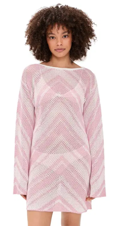 Seven Wonders Mazie Knit Mini Dress Pink Multi | Thumbnail 1 Seven Wonders Mazie Knit Mini Dress Pink Multi | Thumbnail 1