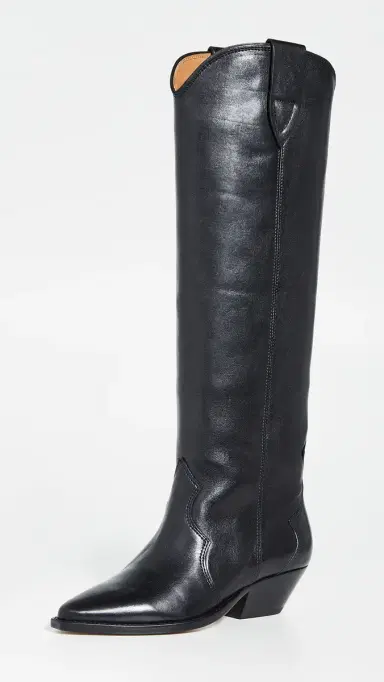 Isabel Marant Denvee High Boots Black | Thumbnail 3 Isabel Marant Denvee High Boots Black | Thumbnail 3