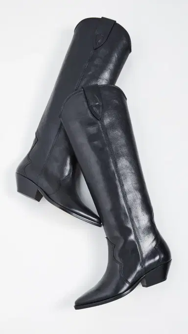Isabel Marant Denvee High Boots Black | Thumbnail 6 Isabel Marant Denvee High Boots Black | Thumbnail 6