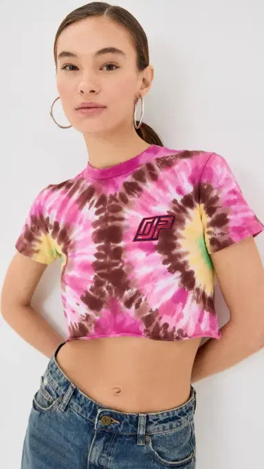DANNIJOPRO Logo an Boxy Tee Tie Dye | Thumbnail 2 DANNIJOPRO Logo an Boxy Tee Tie Dye | Thumbnail 2