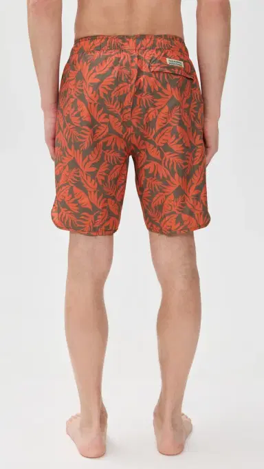 Fair Harbor The Anchor Swim Trunks 8 Orange eaves | Thumbnail 3 Fair Harbor The Anchor Swim Trunks 8 Orange eaves | Thumbnail 3