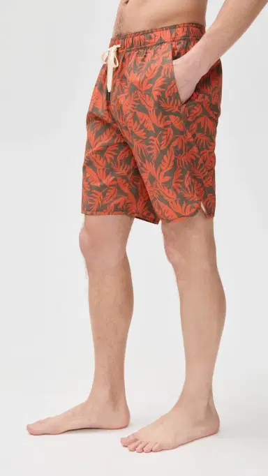 Fair Harbor The Anchor Swim Trunks 8 Orange eaves | Thumbnail 4 Fair Harbor The Anchor Swim Trunks 8 Orange eaves | Thumbnail 4