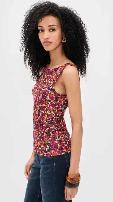 Ulla Johnson Loulou Jersey Top Viola | Thumbnail 4 Ulla Johnson Loulou Jersey Top Viola | Thumbnail 4
