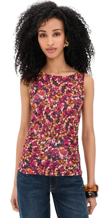Ulla Johnson Loulou Jersey Top Viola | Thumbnail 1 Ulla Johnson Loulou Jersey Top Viola | Thumbnail 1