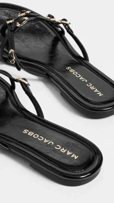 Marc Jacobs The Kiki Sandals Black | Thumbnail 4 Marc Jacobs The Kiki Sandals Black | Thumbnail 4