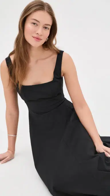 Staud Wells Dress Black 2 | Thumbnail 5 Staud Wells Dress Black 2 | Thumbnail 5