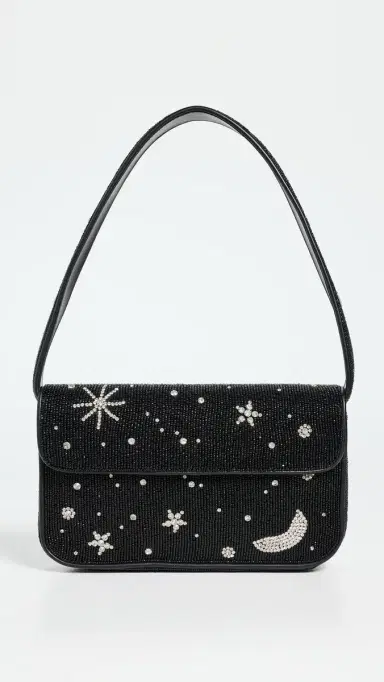 Staud Tommy Beaded Bag Starry Night One Size | Thumbnail 2 Staud Tommy Beaded Bag Starry Night One Size | Thumbnail 2