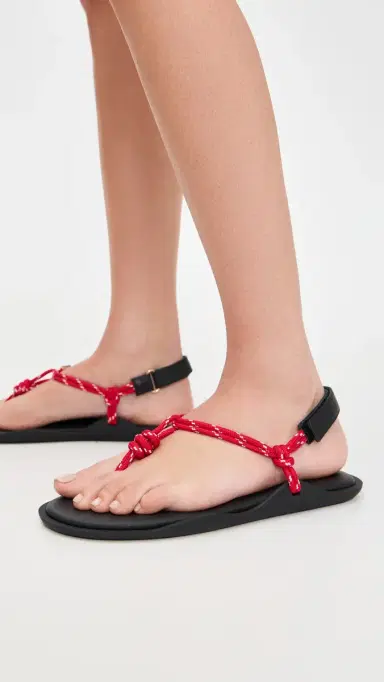 Flòwze Flo Rope Sandals Red | Thumbnail 5 Flòwze Flo Rope Sandals Red | Thumbnail 5