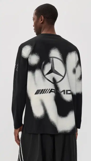 Y-3 x ercedes AG Petronas Formula 1 Yohji Tee Black | Thumbnail 3 Y-3 x ercedes AG Petronas Formula 1 Yohji Tee Black | Thumbnail 3