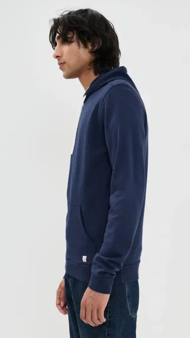 Marine Layer Sunset Pullover Hoodie True Navy M | Thumbnail 4 Marine Layer Sunset Pullover Hoodie True Navy M | Thumbnail 4