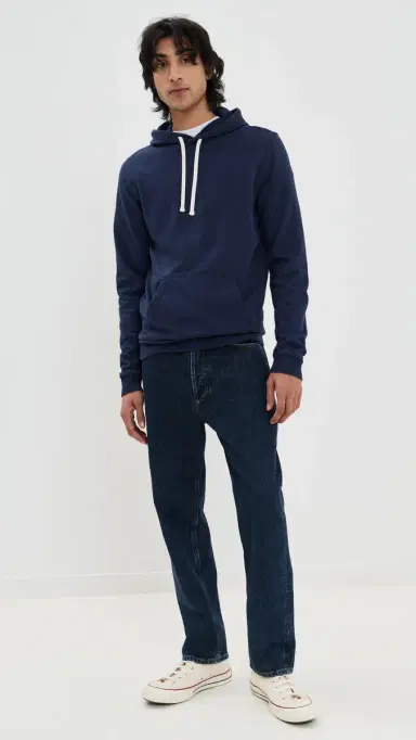 Marine Layer Sunset Pullover Hoodie True Navy M | Thumbnail 5 Marine Layer Sunset Pullover Hoodie True Navy M | Thumbnail 5