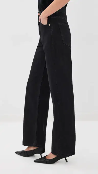 Bite Studios Ease Cotton Denim Jeans Washed Black | Thumbnail 4 Bite Studios Ease Cotton Denim Jeans Washed Black | Thumbnail 4