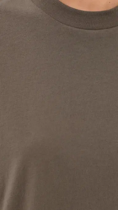 Tibi ock Neck T-Shirt Dune | Thumbnail 6 Tibi ock Neck T-Shirt Dune | Thumbnail 6