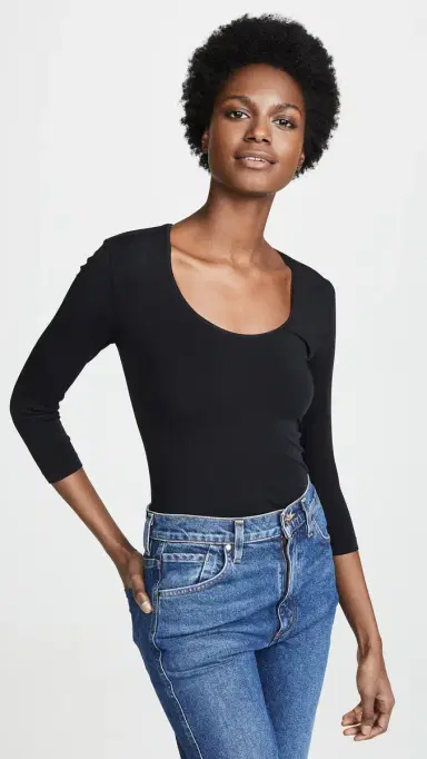Wolford Tokio Thong Bodysuit Black S | Thumbnail 2 Wolford Tokio Thong Bodysuit Black S | Thumbnail 2
