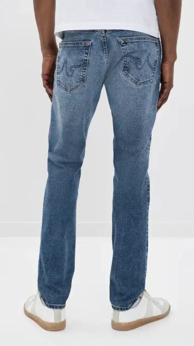 AG Tellis -ed Modern Slim Jeans " Horsetail | Thumbnail 3 AG Tellis -ed Modern Slim Jeans " Horsetail | Thumbnail 3