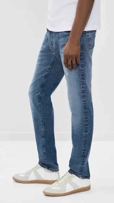 AG Tellis -ed Modern Slim Jeans " Horsetail | Thumbnail 4 AG Tellis -ed Modern Slim Jeans " Horsetail | Thumbnail 4
