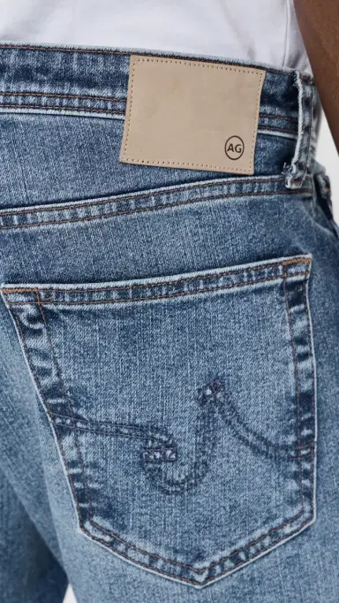 AG Tellis -ed Modern Slim Jeans " Horsetail | Thumbnail 6 AG Tellis -ed Modern Slim Jeans " Horsetail | Thumbnail 6