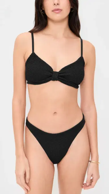 Hunza G Alicia Bikini Set Black One Size | Thumbnail 2 Hunza G Alicia Bikini Set Black One Size | Thumbnail 2