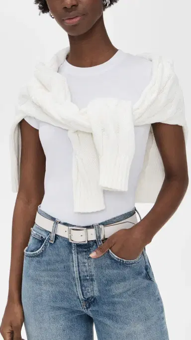 rag & bone X Boyfriend Belt Antqwht | Thumbnail 3 rag & bone X Boyfriend Belt Antqwht | Thumbnail 3