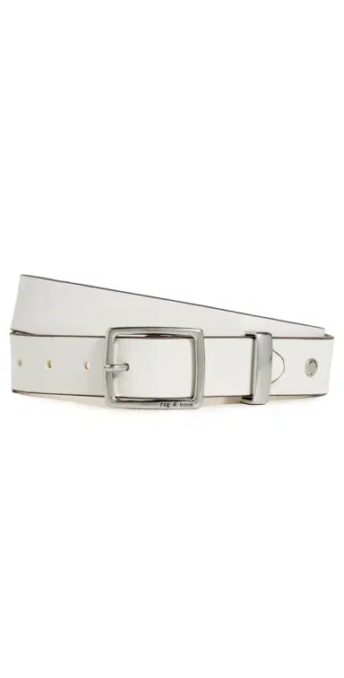 rag & bone X Boyfriend Belt Antqwht | Thumbnail 1 rag & bone X Boyfriend Belt Antqwht | Thumbnail 1