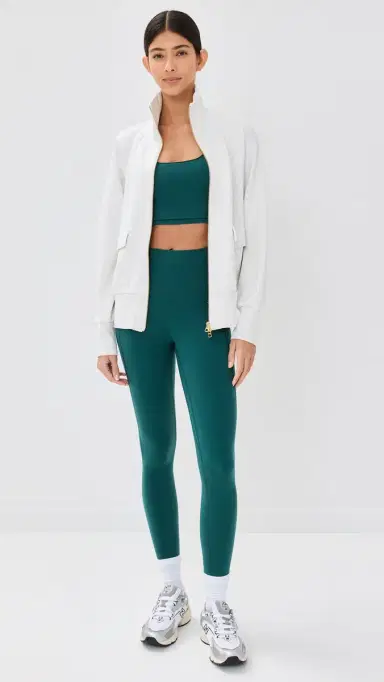 Varley Roxbury Zip Through Sweatshirt Marl | Thumbnail 5 Varley Roxbury Zip Through Sweatshirt Marl | Thumbnail 5
