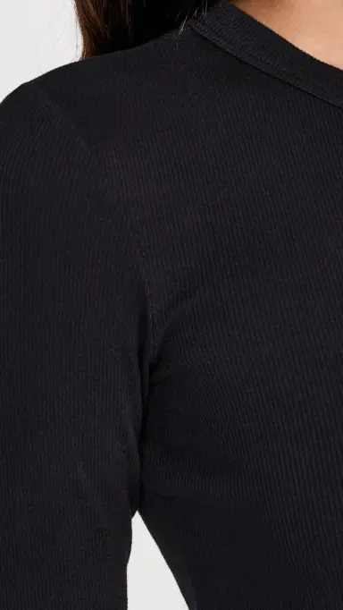 Cotton Citizen Verona Crew Shirt Jet Black | Thumbnail 6 Cotton Citizen Verona Crew Shirt Jet Black | Thumbnail 6