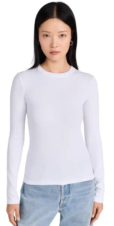 Cotton Citizen Verona Crew Shirt White | Thumbnail 1 Cotton Citizen Verona Crew Shirt White | Thumbnail 1