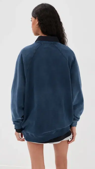 HALFBOY Over Crew Sweatshirt Mood Indigo | Thumbnail 3 HALFBOY Over Crew Sweatshirt Mood Indigo | Thumbnail 3
