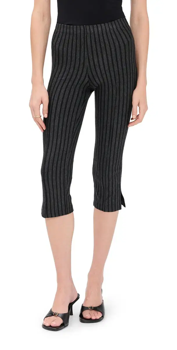Delilah Pants Charcoal/Black tripe Delilah Pants Charcoal/Black tripe