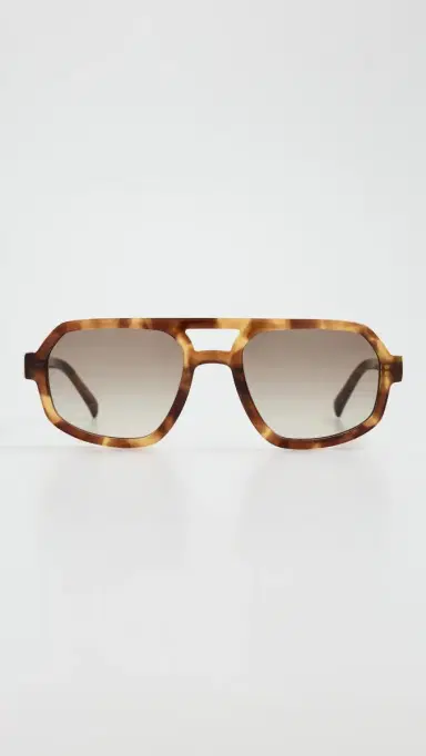 Luv Lou The Banks Sunglasses Caramel Tort One Size | Thumbnail 2 Luv Lou The Banks Sunglasses Caramel Tort One Size | Thumbnail 2